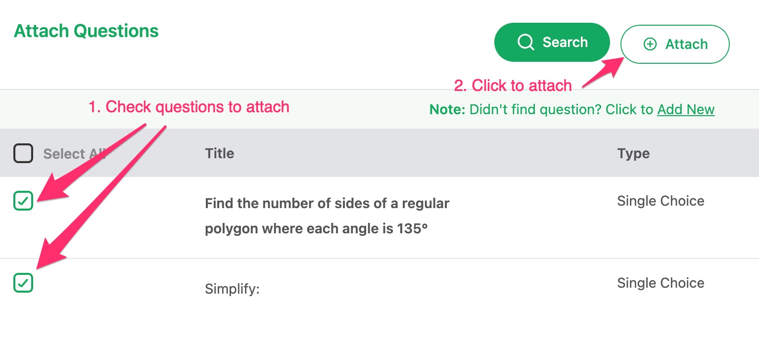 How do teachers create and manage quizzes? - Documentation image